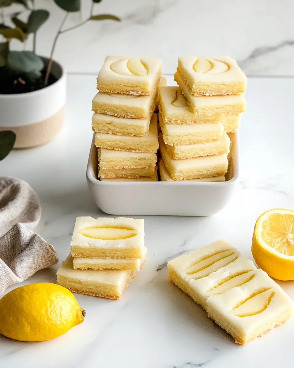 Easy Lemon Shortbread Cookies recipe photo