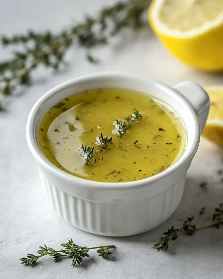 Homemade Lemon Thyme Dressing photo