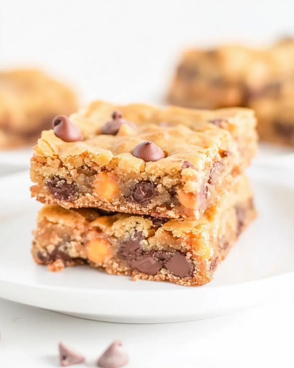 Easy Loaded Chocolate Chip Cookie Bars recipe photo