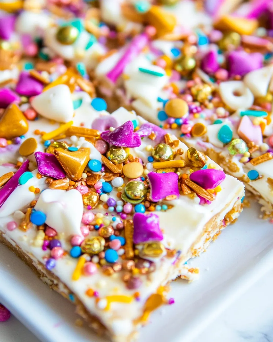 Sweet Loaded Unicorn Bark shot