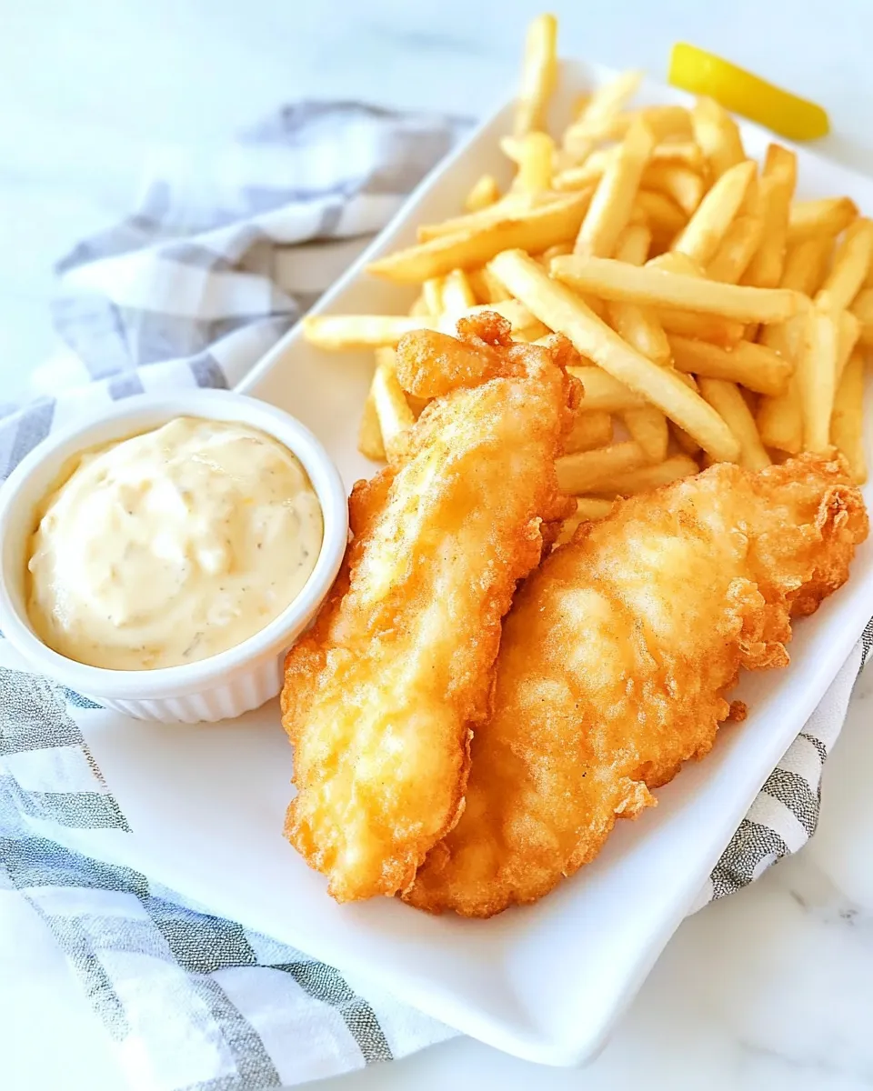 Easy Long John Silvers Fish Recipe shot
