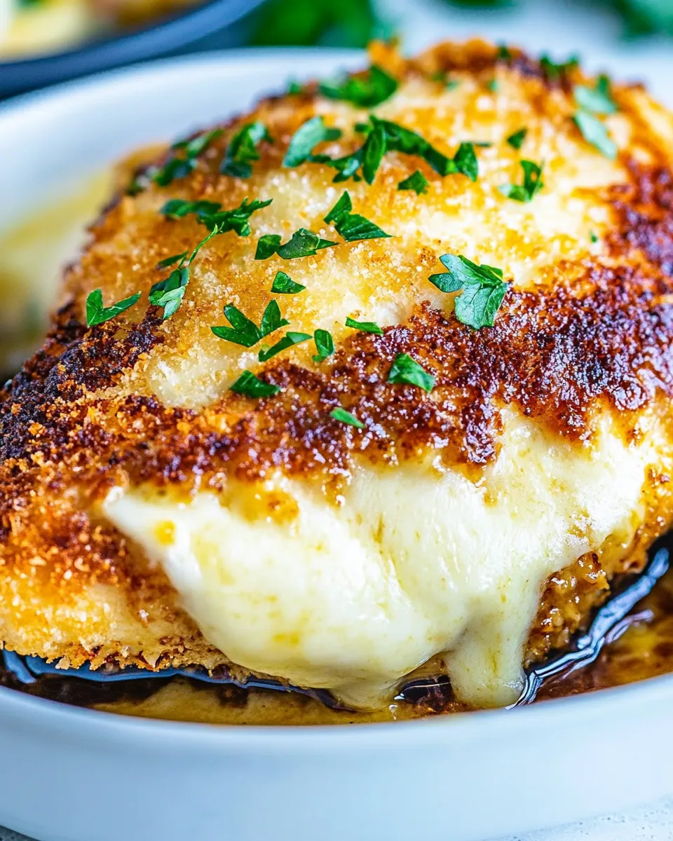 Delicious Longhorn Parmesan Crusted Chicken shot