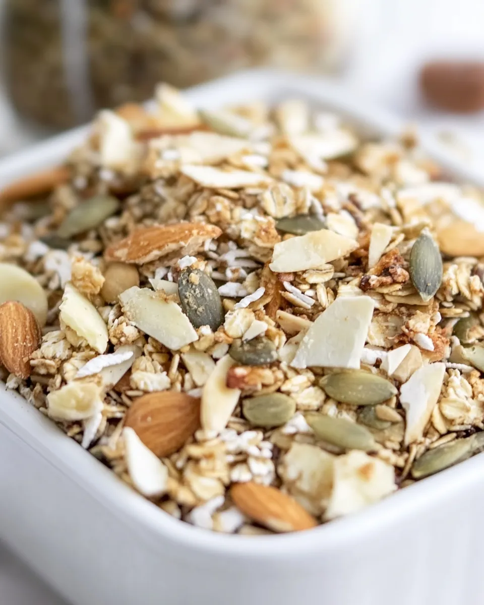Homemade Low Carb Keto Muesli Recipe photo
