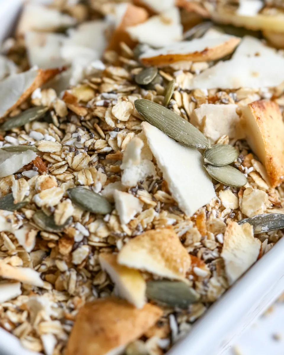 Easy Low Carb Keto Muesli Recipe shot