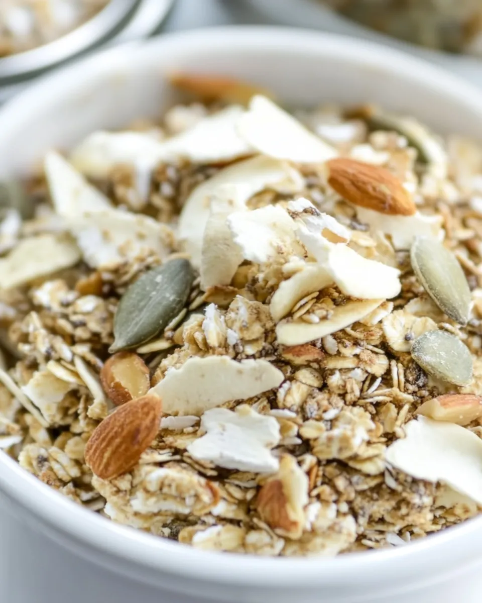 Delicious Low Carb Keto Muesli Recipe dish photo