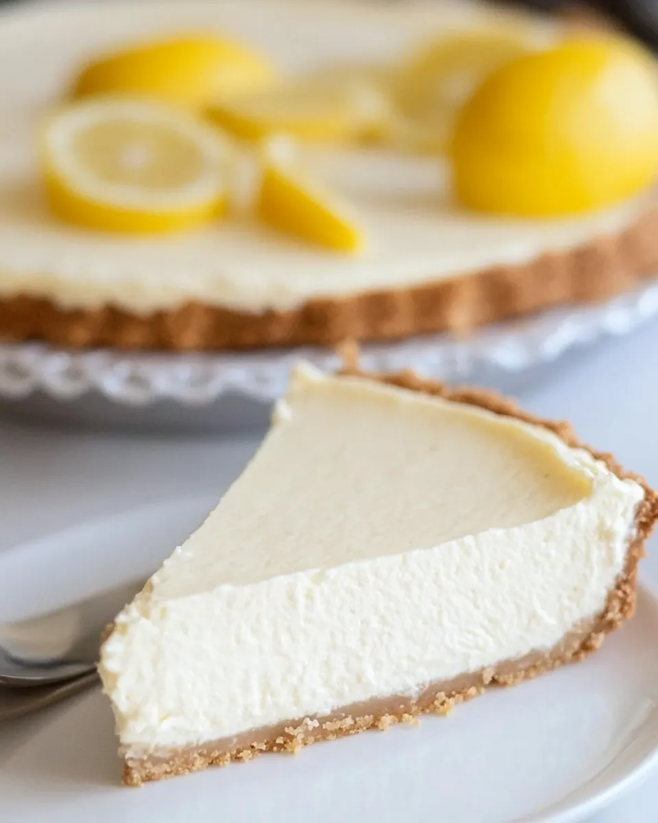 Easy Low Carb Lemon Cheesecake recipe photo