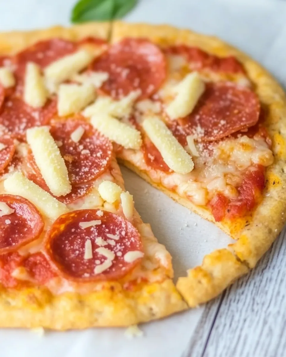 Delicious Low Carb Pizza recipe photo