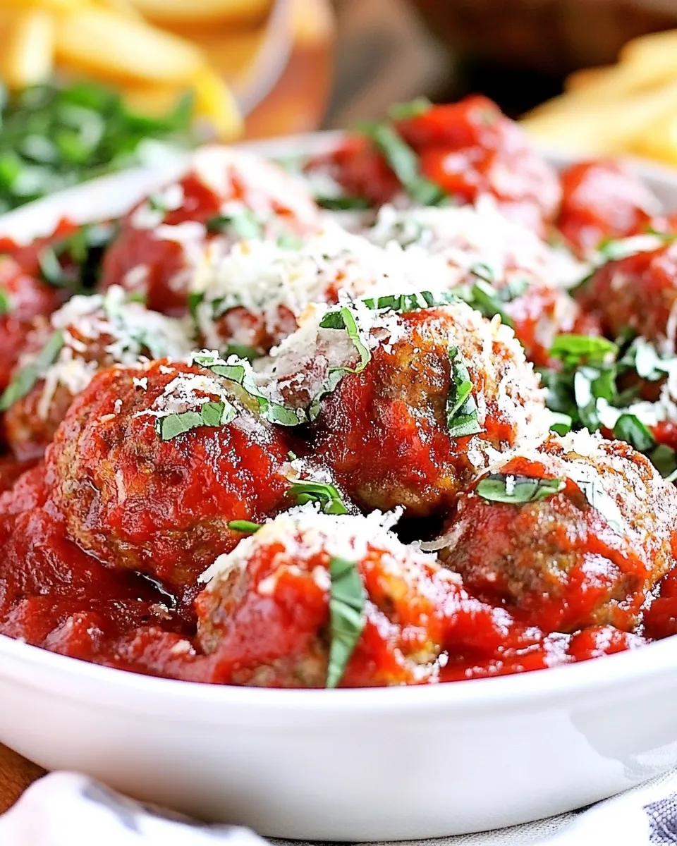 Easy Maggianos Meatballs Recipe Copycat shot