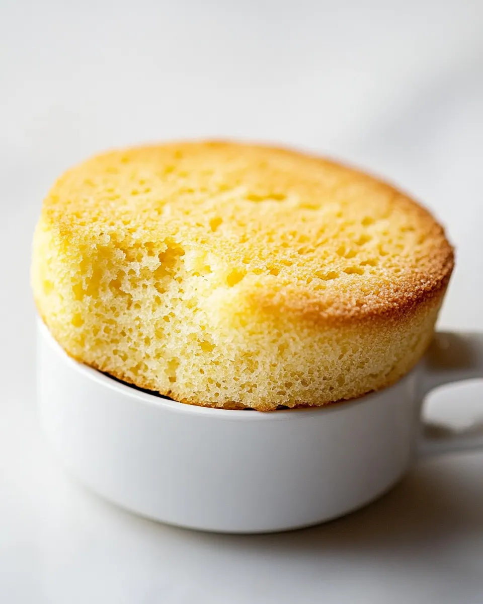 Easy Magic Mug Low Carb Bread Recipe photo