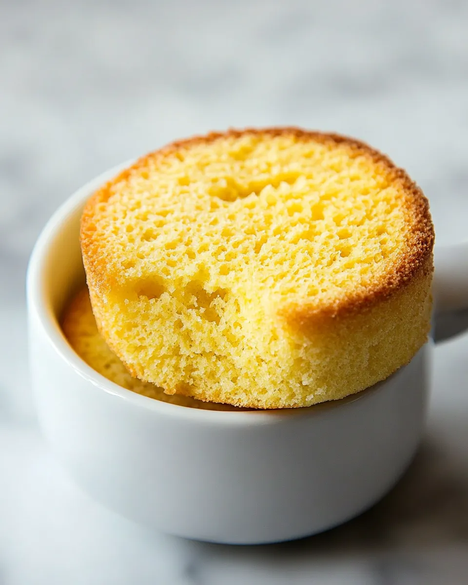 Quick Magic Mug Low Carb Bread Recipe shot