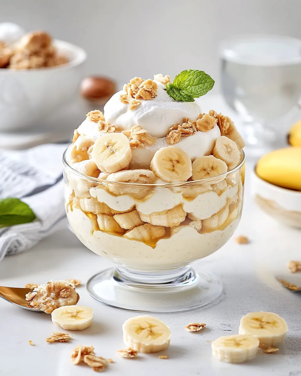 Delicious Magnolia Bakery Banana Pudding shot