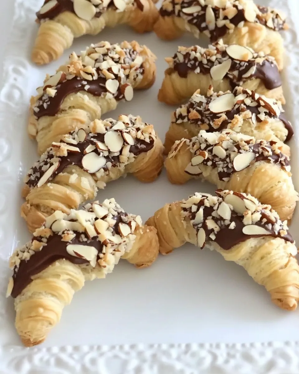 Homemade Mandelhrnchen (German Almond Horns) photo