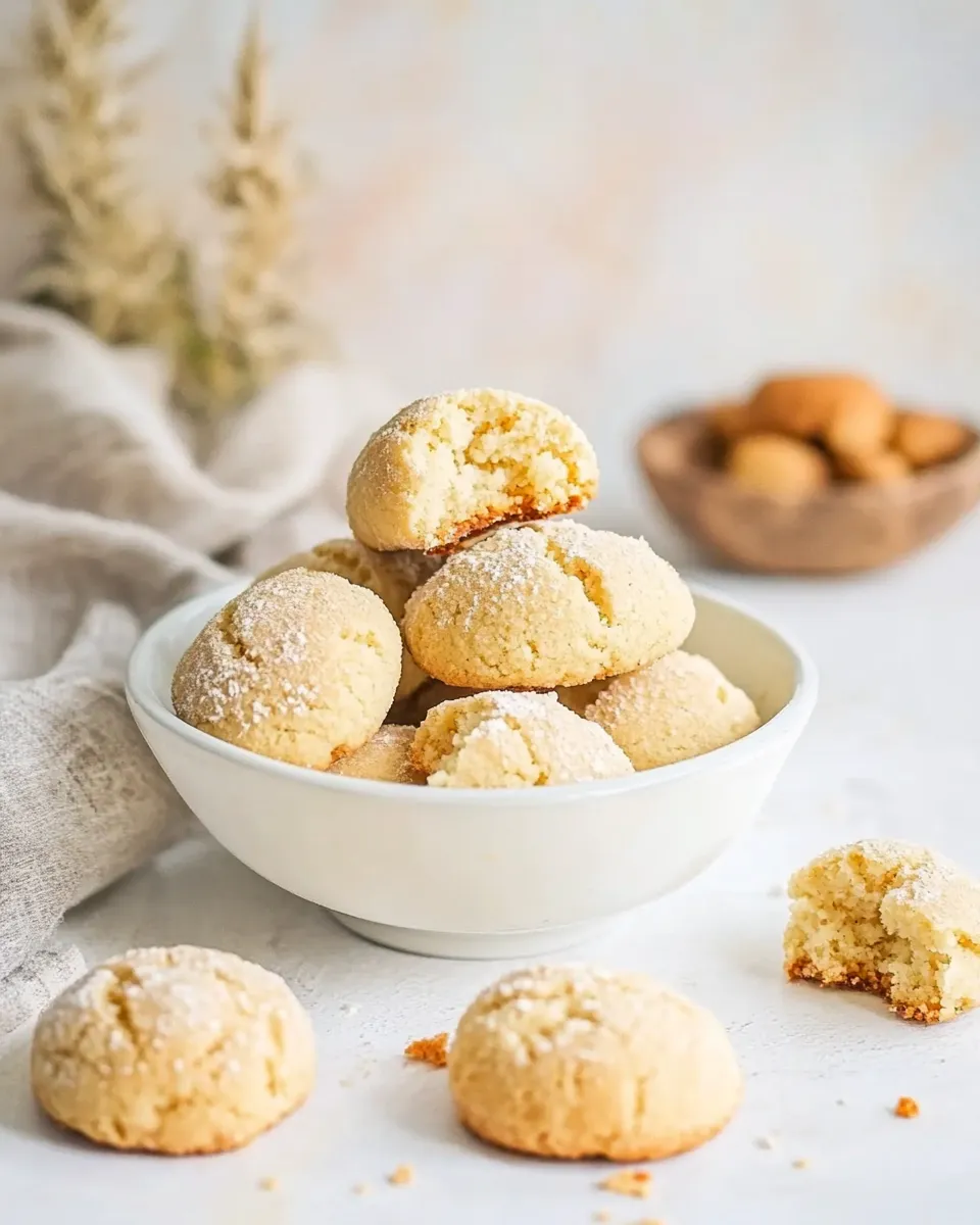 Easy Mantecaditos (Easy Dominican Butter Cookies) recipe photo