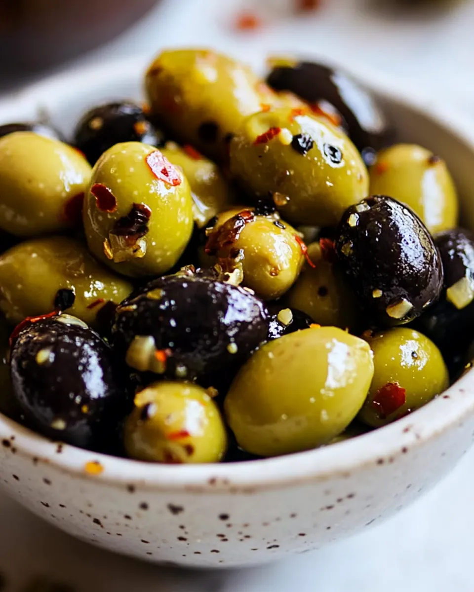 Classic Marinated Olives image