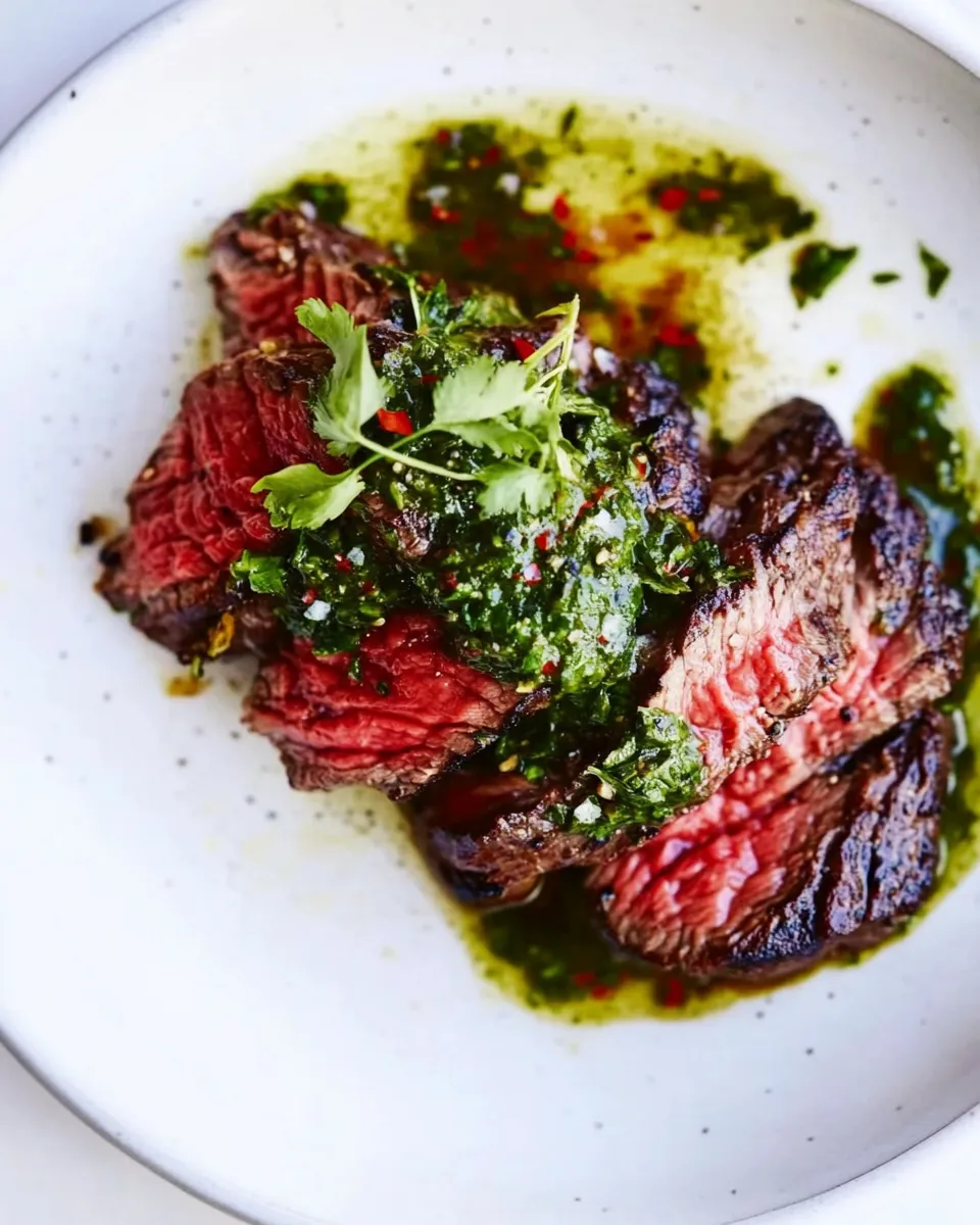 Delicious Marinated Skirt Steak shot