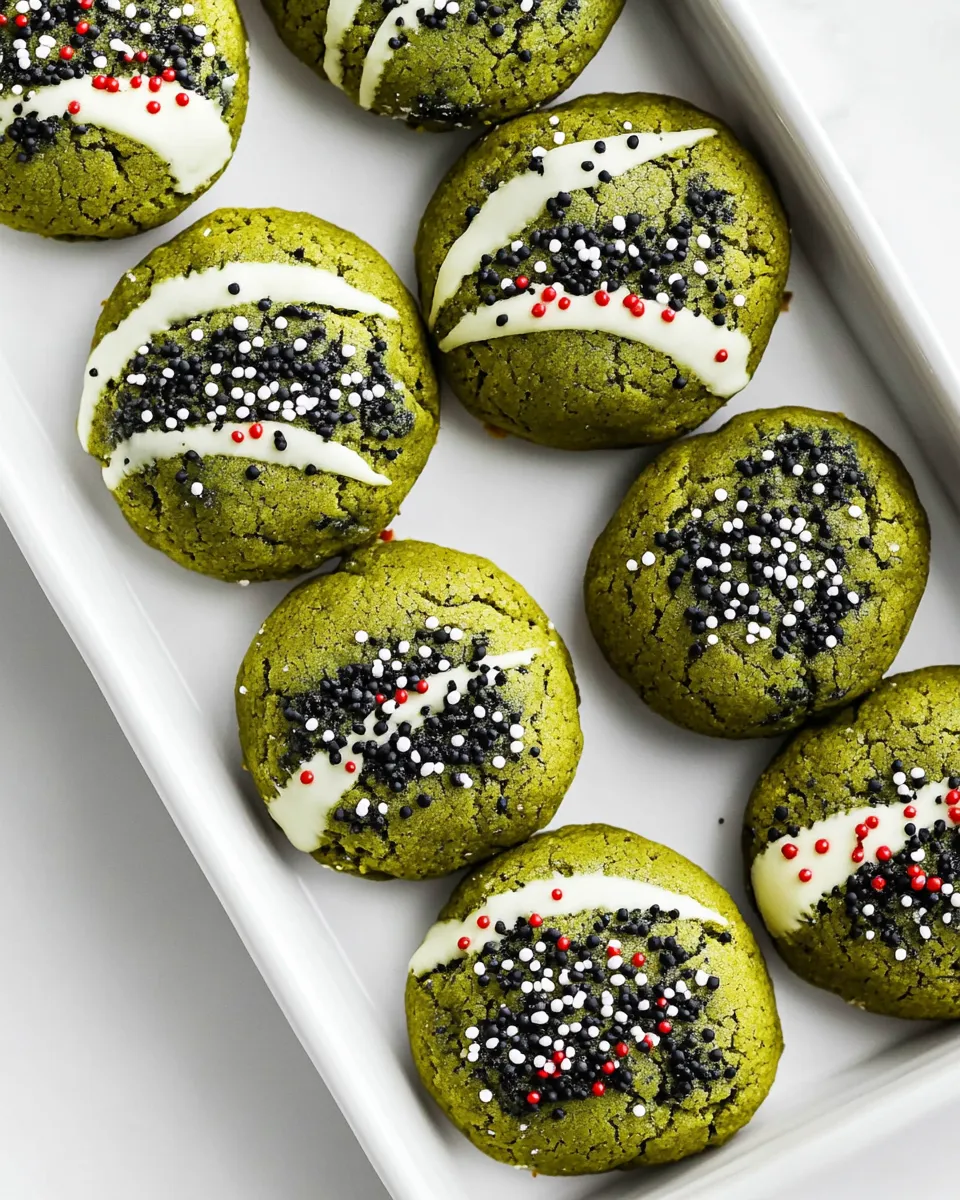 Homemade Matcha Cookies photo