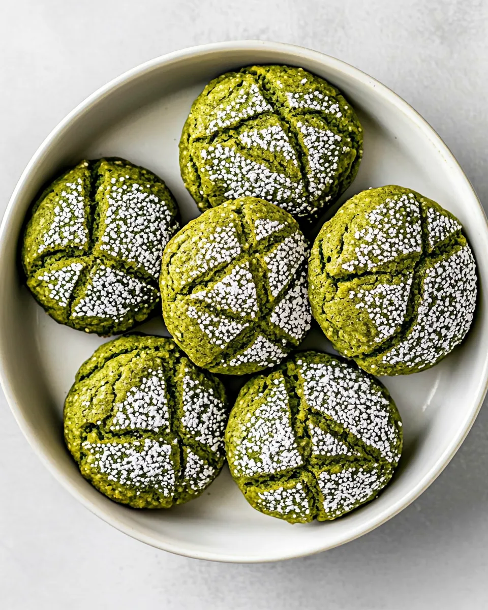 Classic Matcha Cookies image