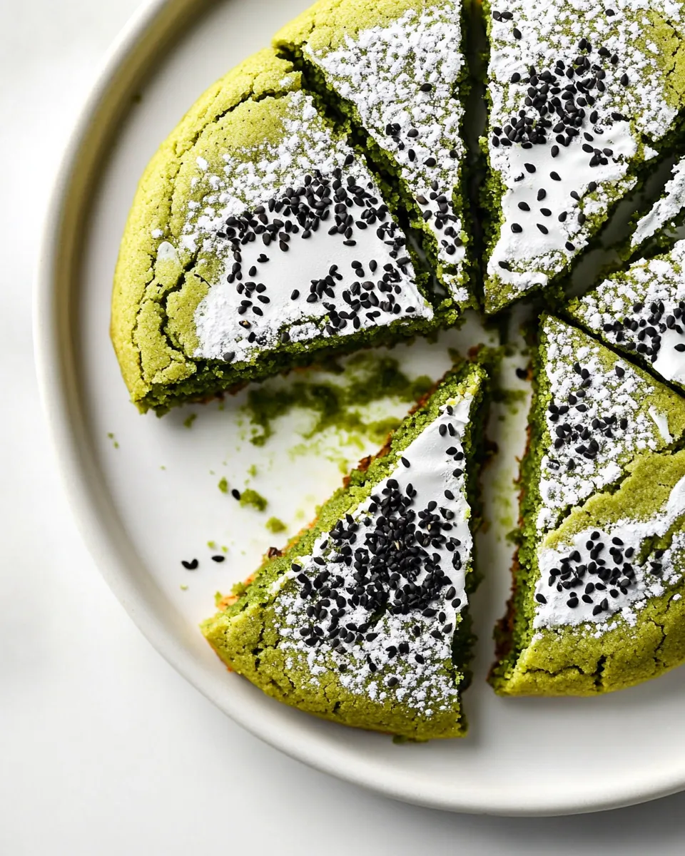Easy Matcha Cookies recipe photo