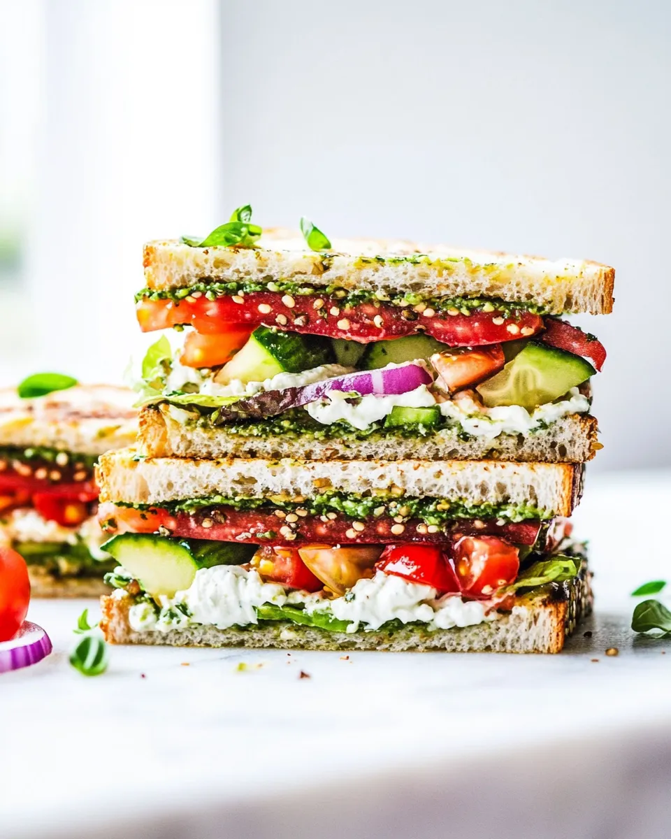 Classic Mediterranean Sandwich image