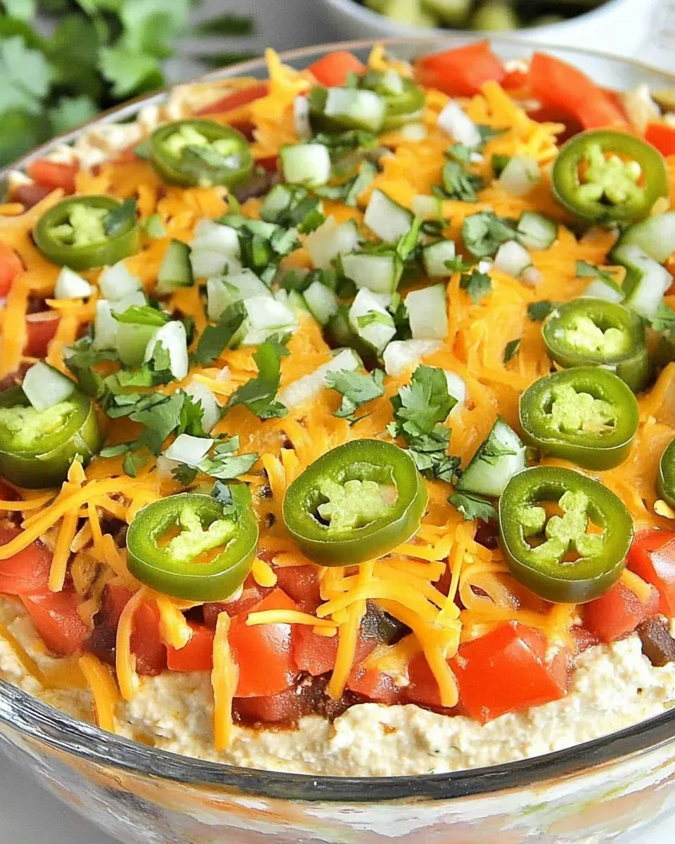 Homemade Mexican 5 Layer Dip Recipe photo