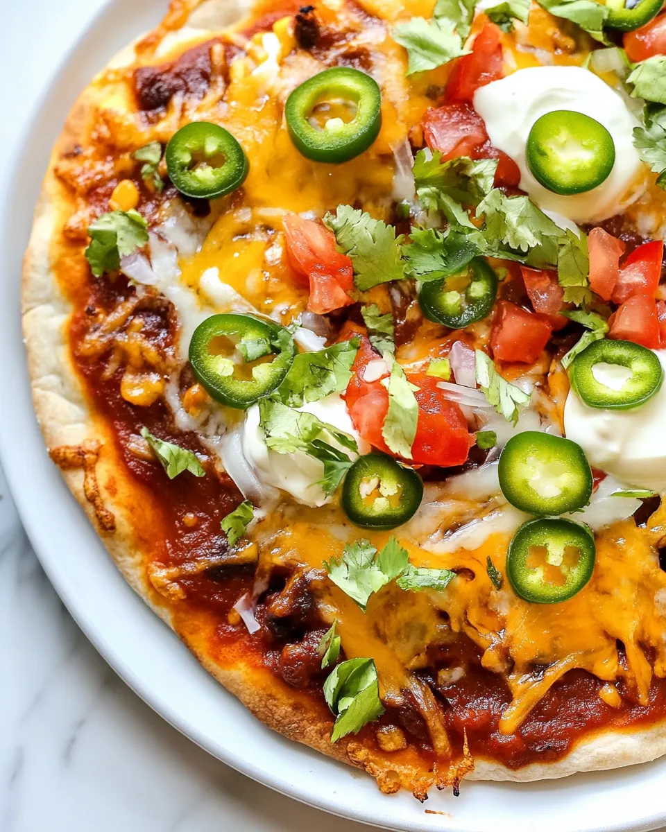 Classic Mexican Pizza Recipe image