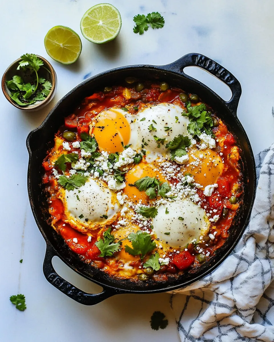 Easy Mexican Shakshuka Recipe shot