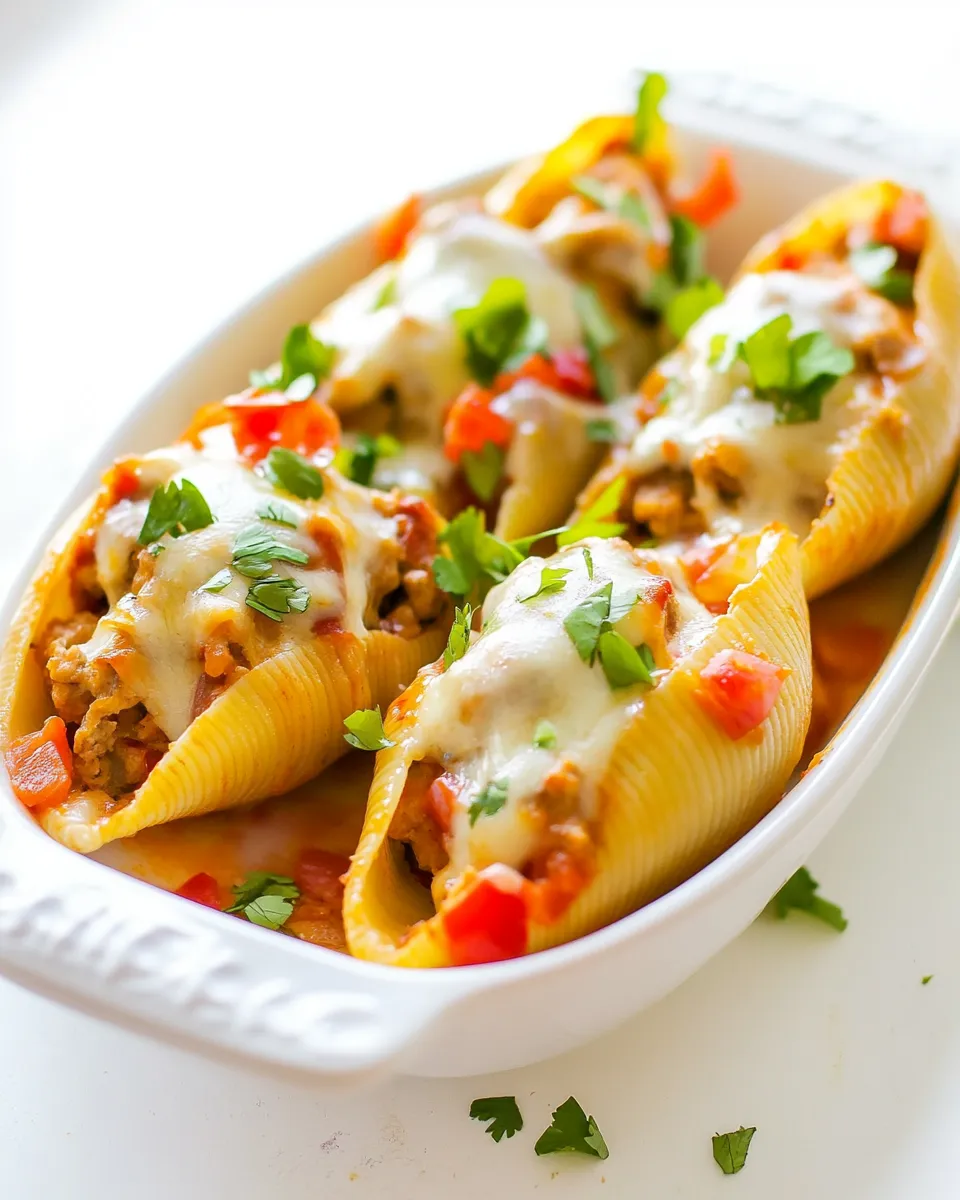 Delicious Mexican Stuffed Shells image