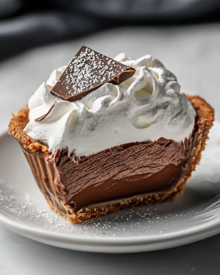 Homemade Mini Chocolate Cream Pie Recipe photo