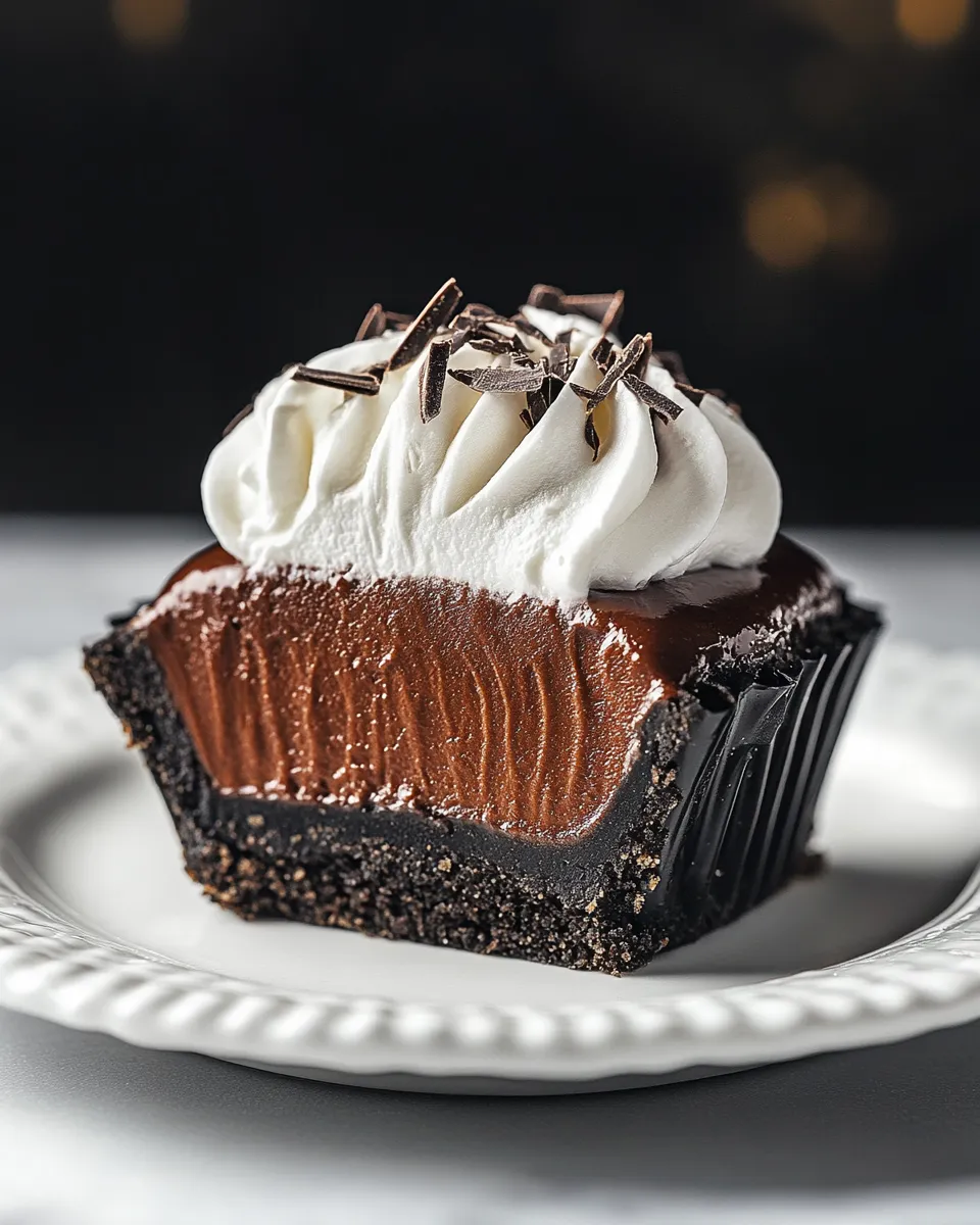 Classic Mini Chocolate Cream Pie Recipe image