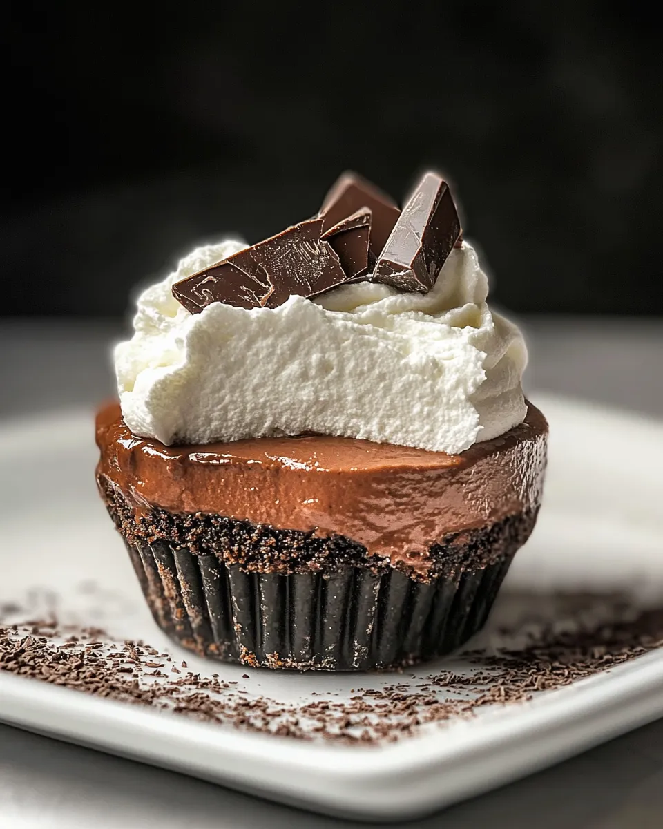 Delicious Mini Chocolate Cream Pie Recipe dish photo