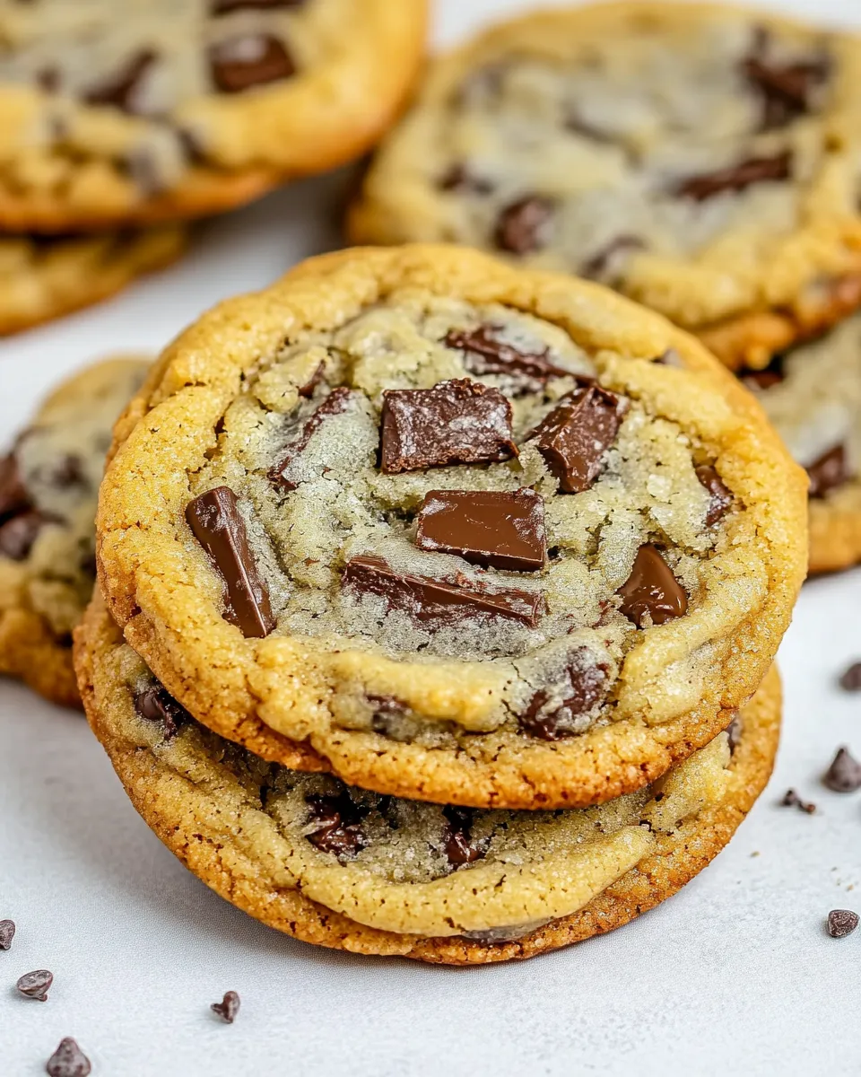 Homemade Mint Chocolate Chip Cookies photo