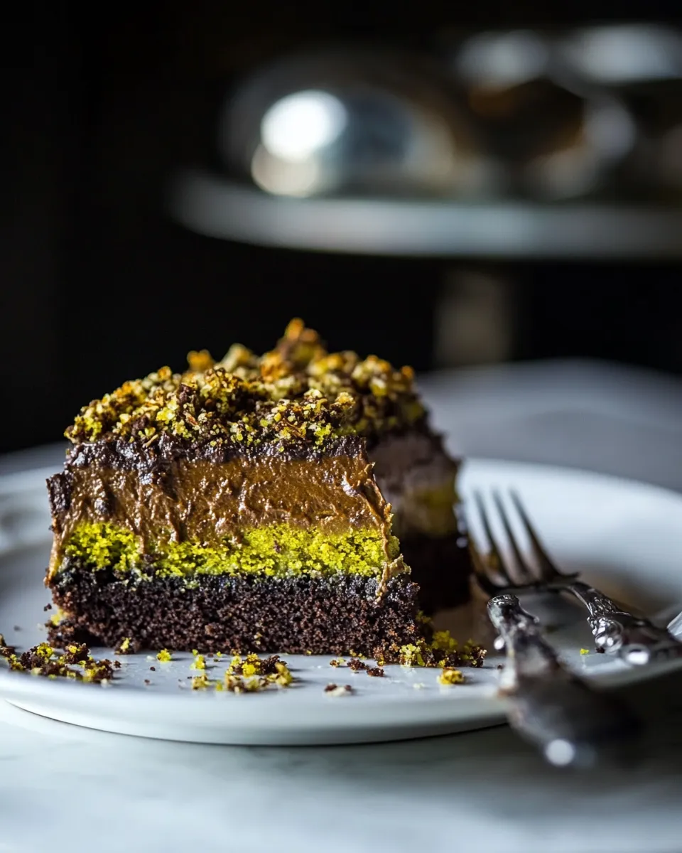 Delicious Mint Paleo, Gluten-Free Chocolate Cake shot