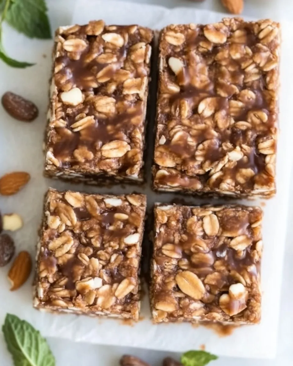 Homemade Mint Protein Bars photo