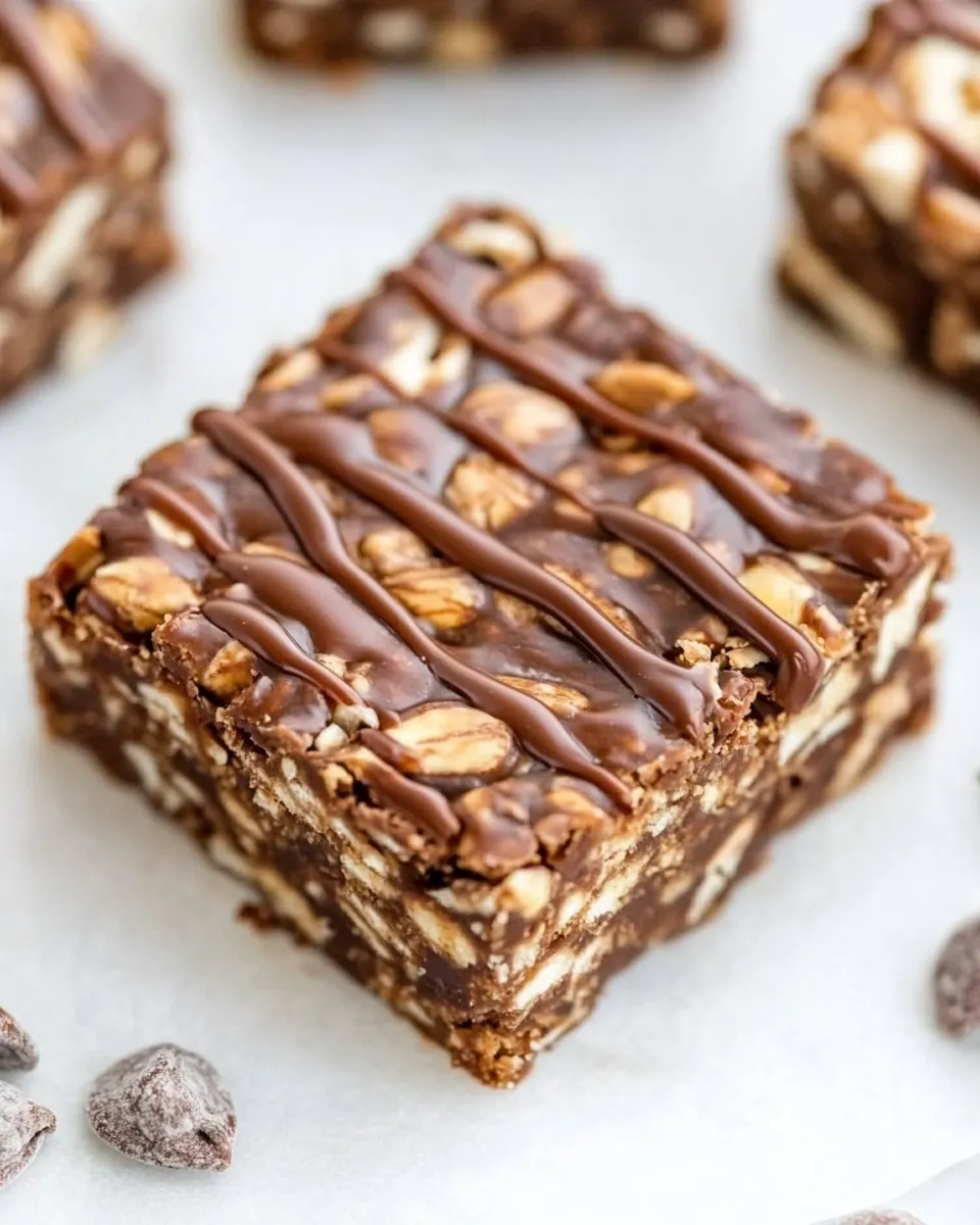 Healthy Mint Protein Bars dish photo