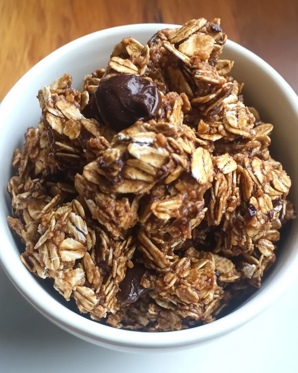 Tasty Mocha Granola. image