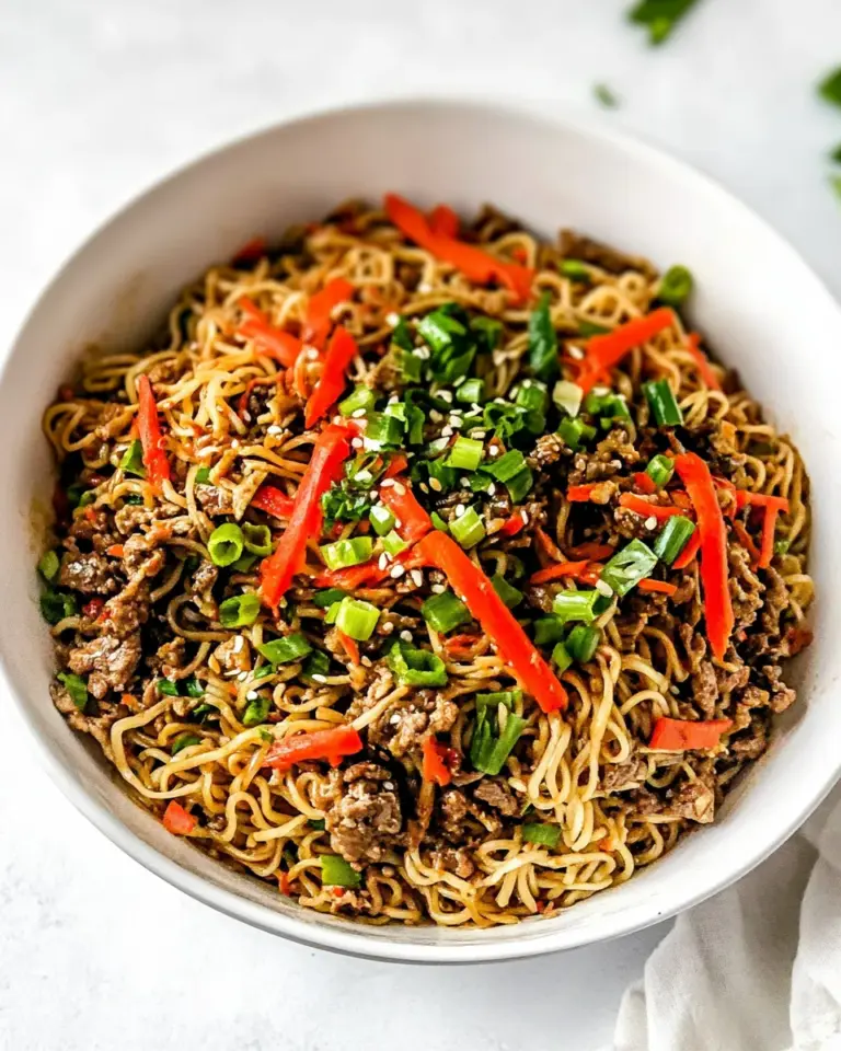 Homemade Mongolian Noodles photo