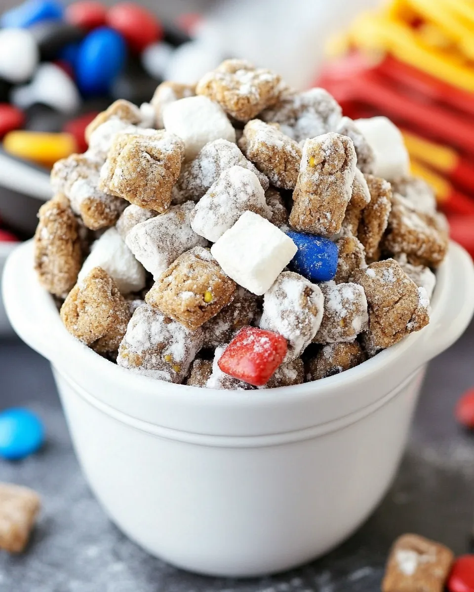 Classic Monster Smores Muddy Buddies recipe photo