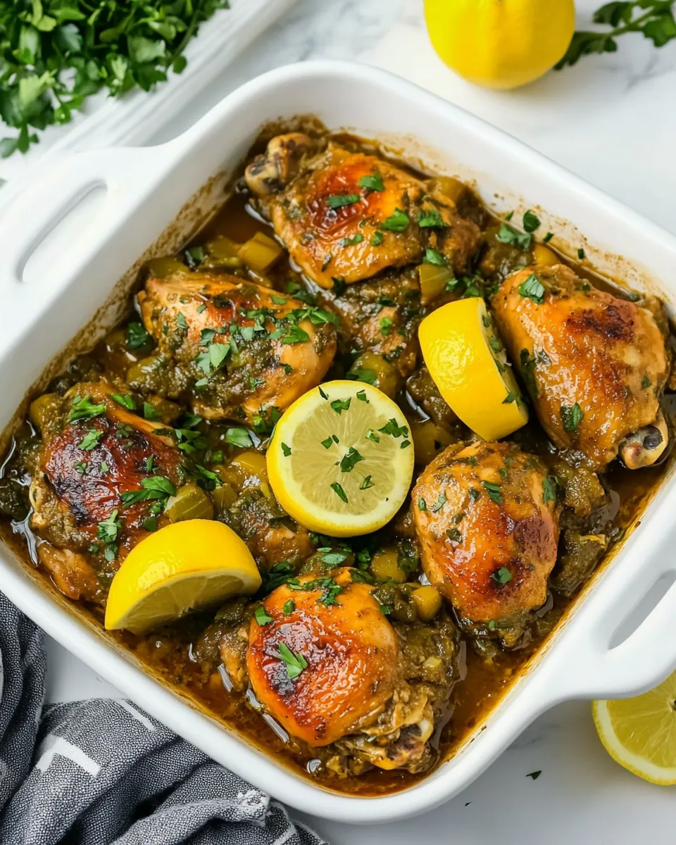 Easy Moroccan Chicken photo