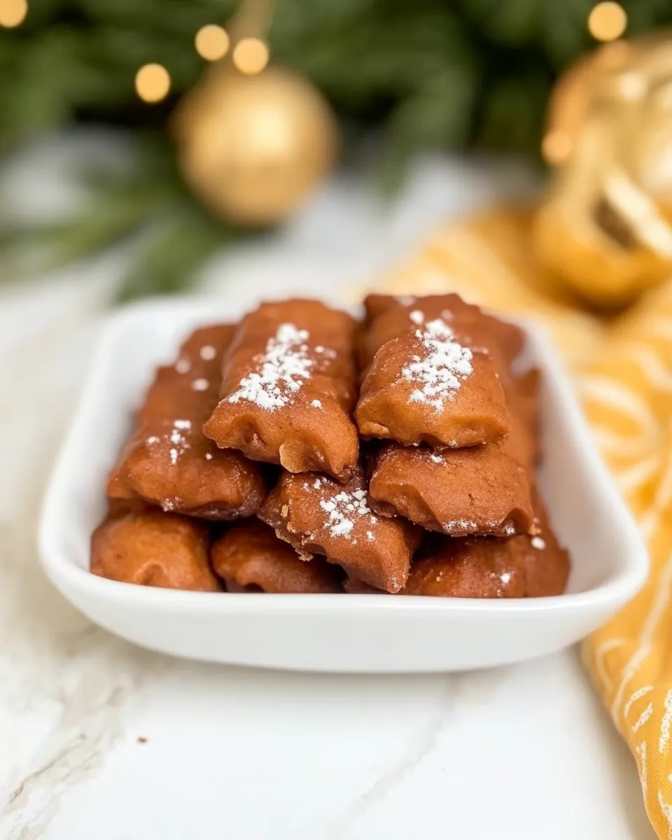 Delicious Mostaccioli Cookies shot