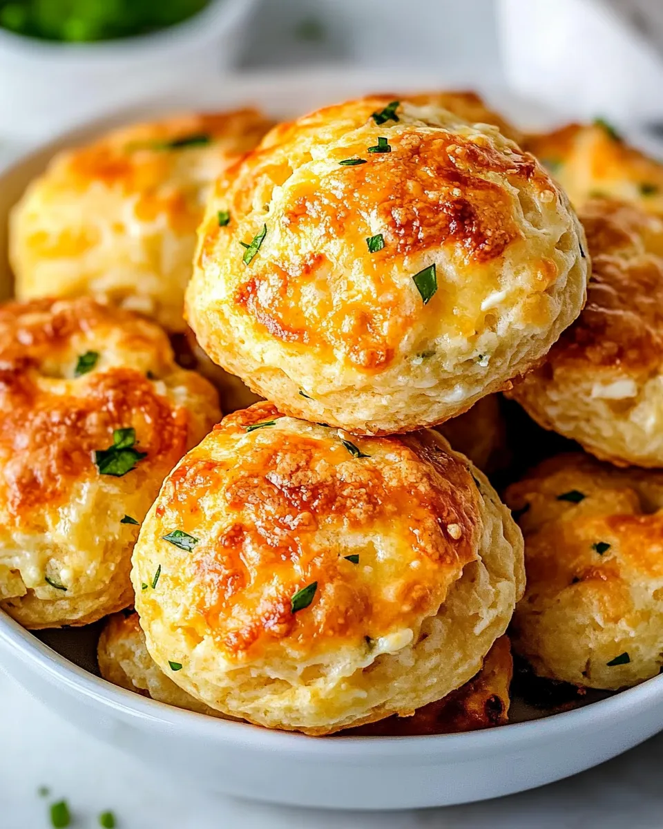Delicious Mozzarella Biscuits shot
