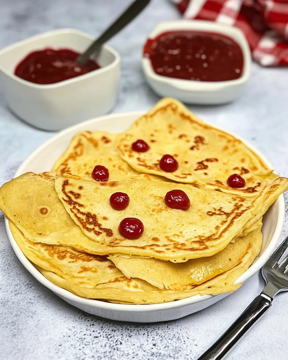 Delicious Msemen: Moroccan Pancakes shot