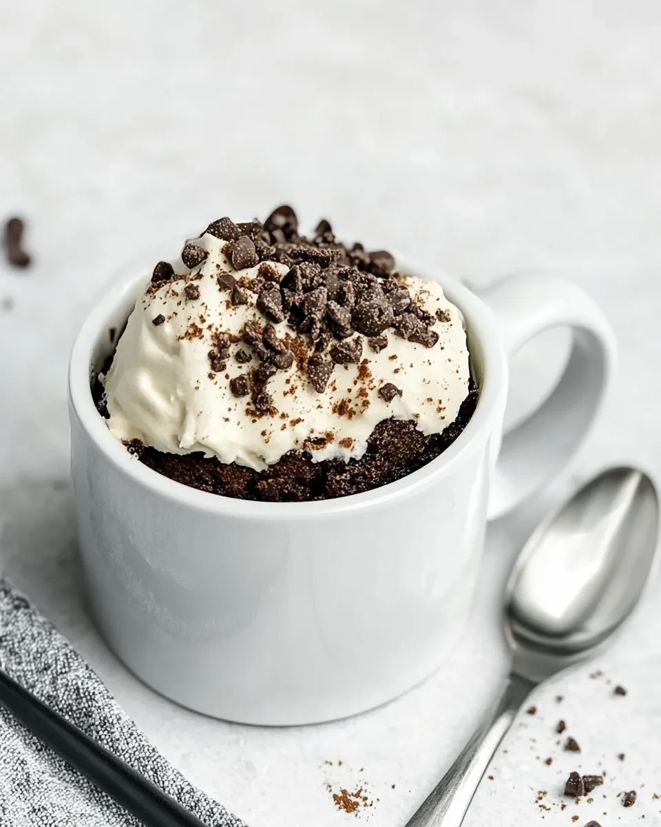 Homemade Mug Cake with Cake Mix photo