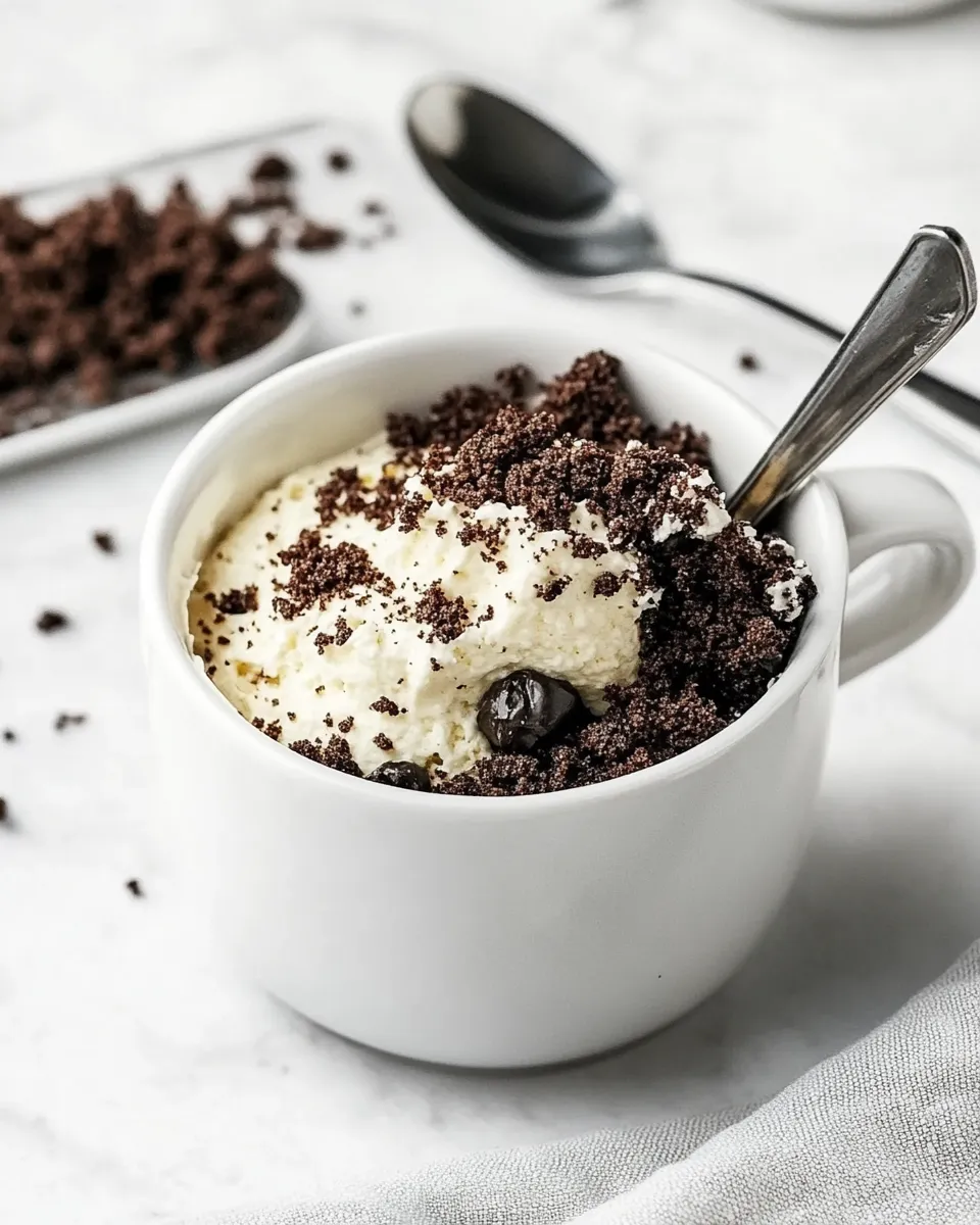 Easy Mug Cake with Cake Mix recipe photo