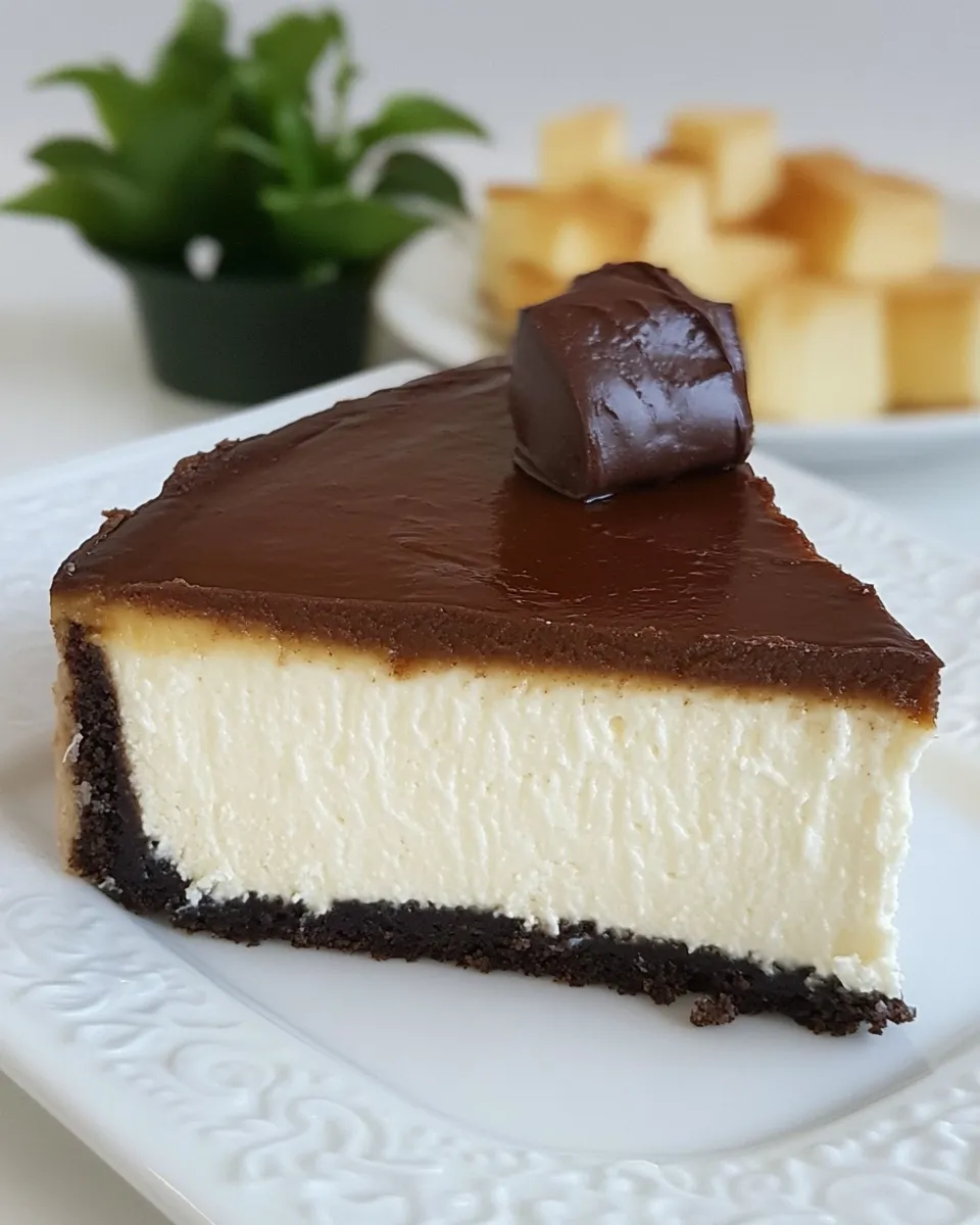 Homemade Nanaimo Cheesecake photo