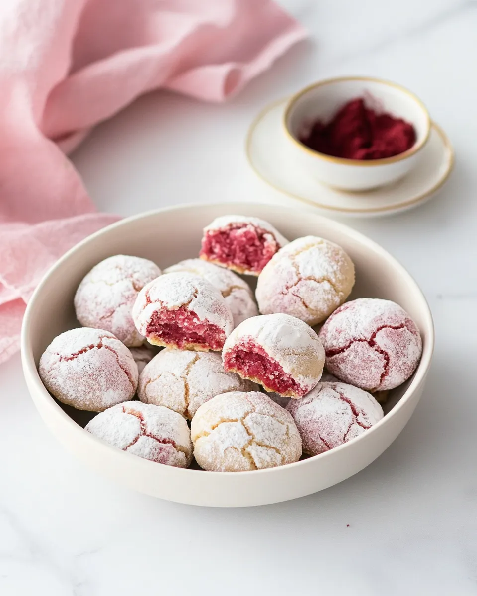 Delicious Neapolitan Amaretti Cookies shot