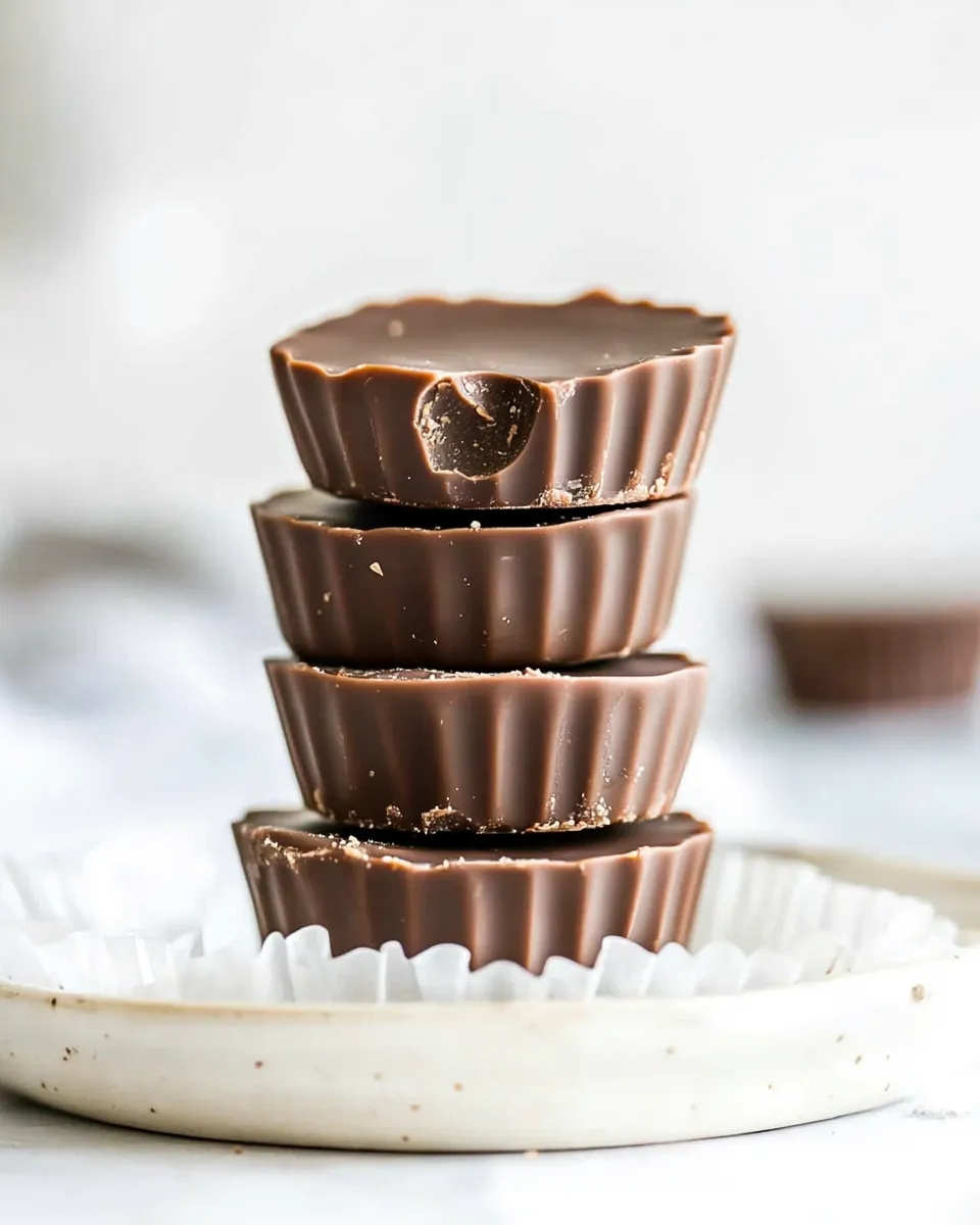 Easy No-Bake Keto Chocolate Peanut Butter Fat Bombs recipe photo