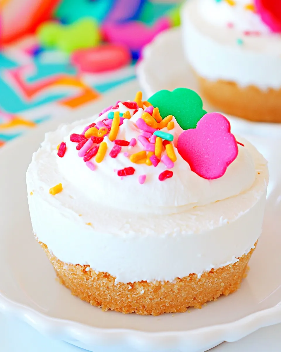 Easy No-Bake Mini Cheesecakes photo