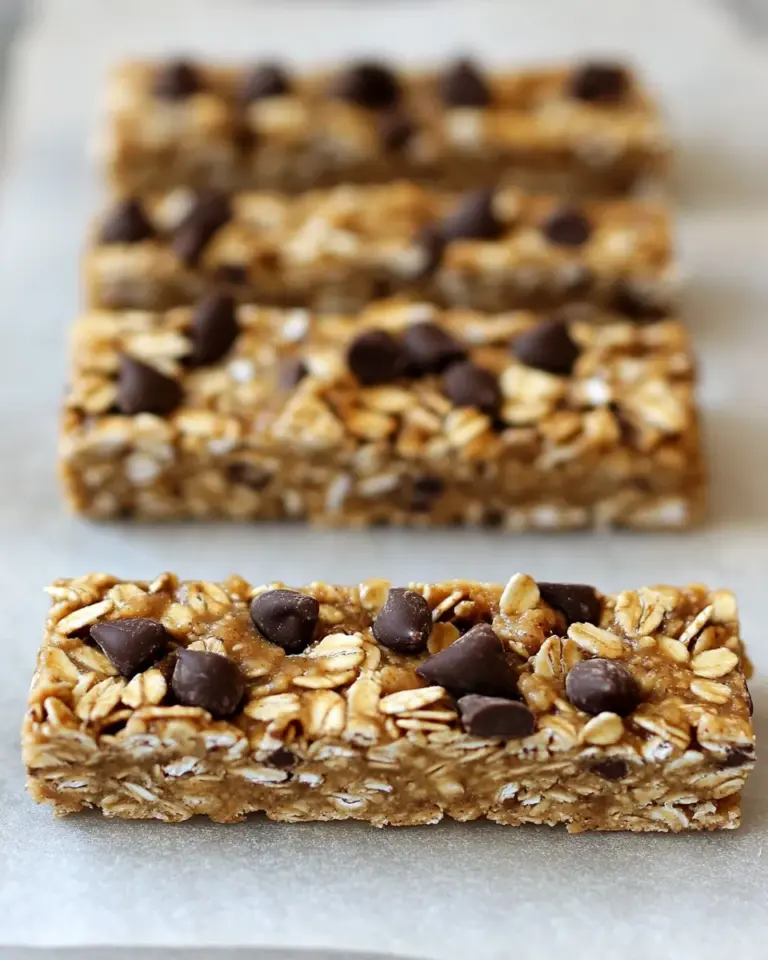 Homemade No Bake Almond Butter Granola Bars photo
