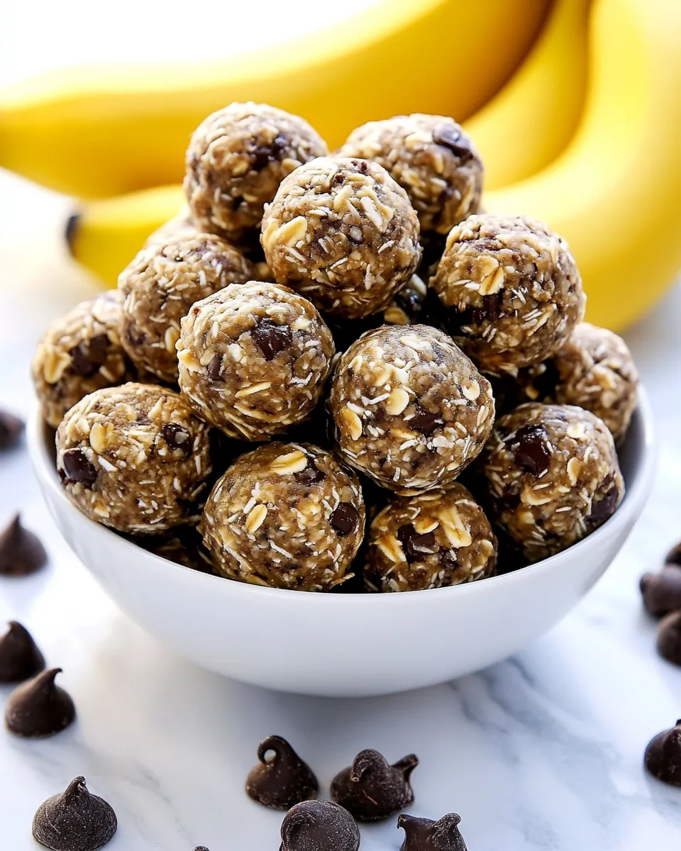 Delicious No Bake Chocolate Banana Energy Balls Recipe picture