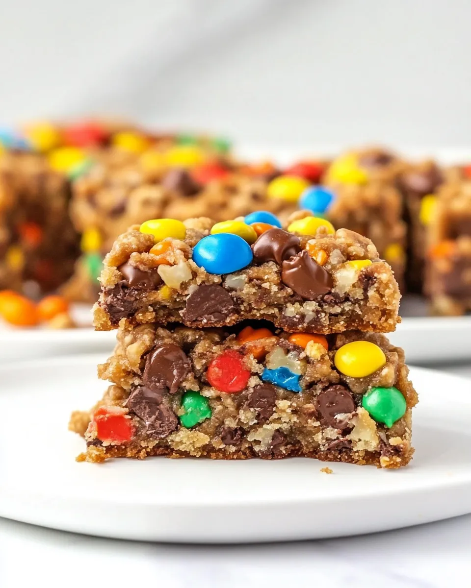 Homemade No Bake Monster Cookies photo